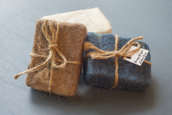 Handcrafted Alpaca Felted Soap