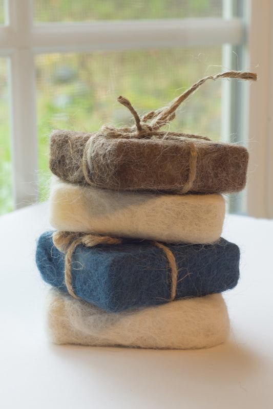 Handcrafted Alpaca Felted Soap